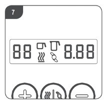 Steps 7 labeled diagram of how to set up Quick cook blender with in-depth steps labeled below