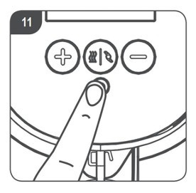 Steps 10 labeled diagram of how to set up Quick cook blender with in-depth steps labeled below